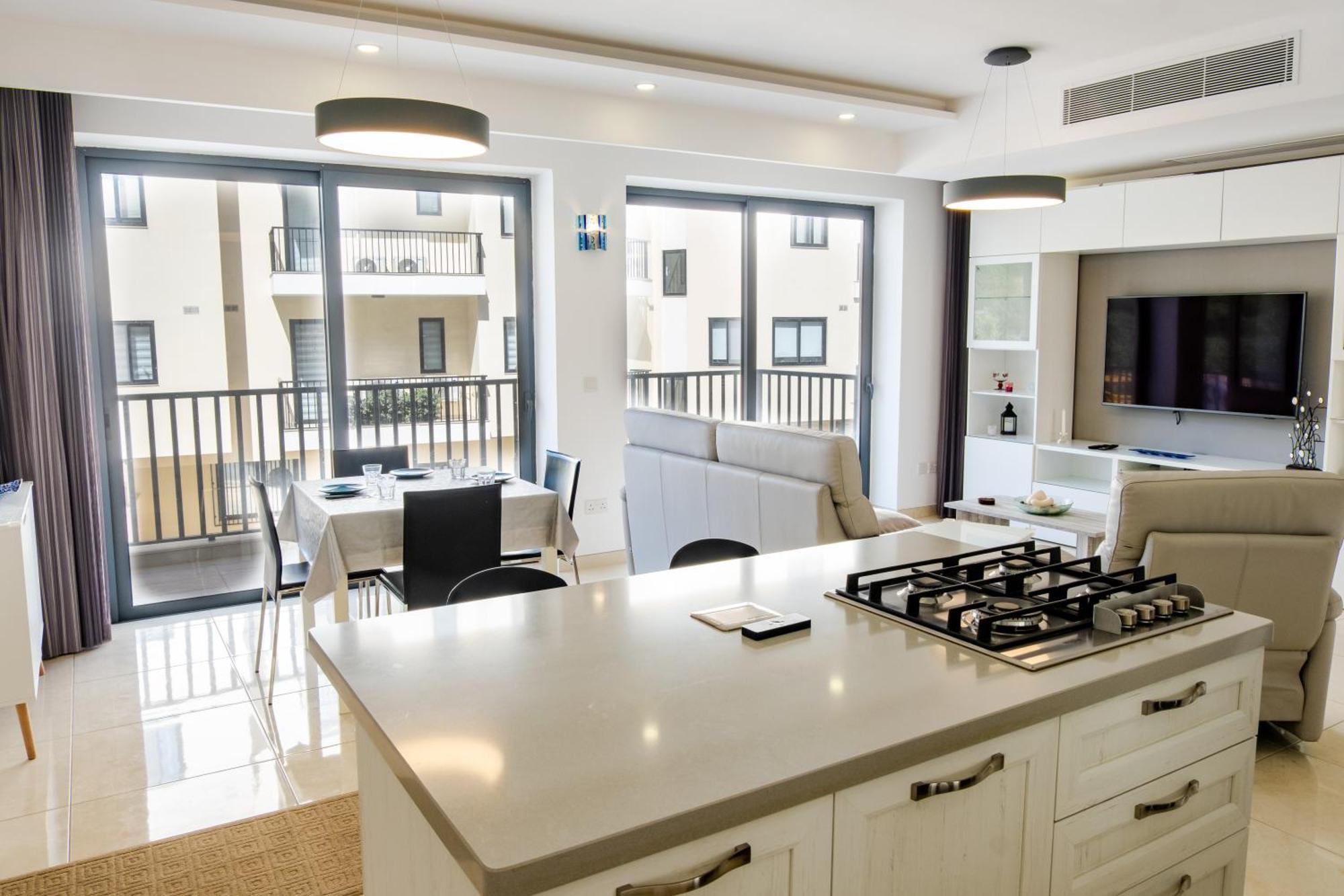 Mellieha, Luxury 3 Bedroom Azure Maisonette Dış mekan fotoğraf